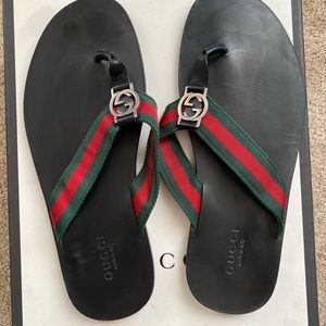 Size 11 Gucci mens sandals